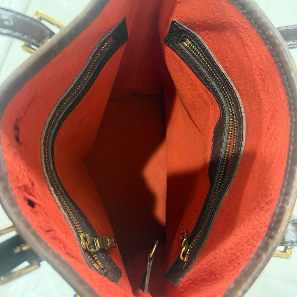 Louis Vuitton Brown Damier Bucket Tote - Picture 3 of 12